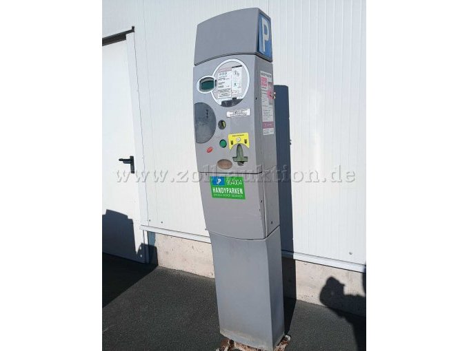 Seitenansicht Parkautomat