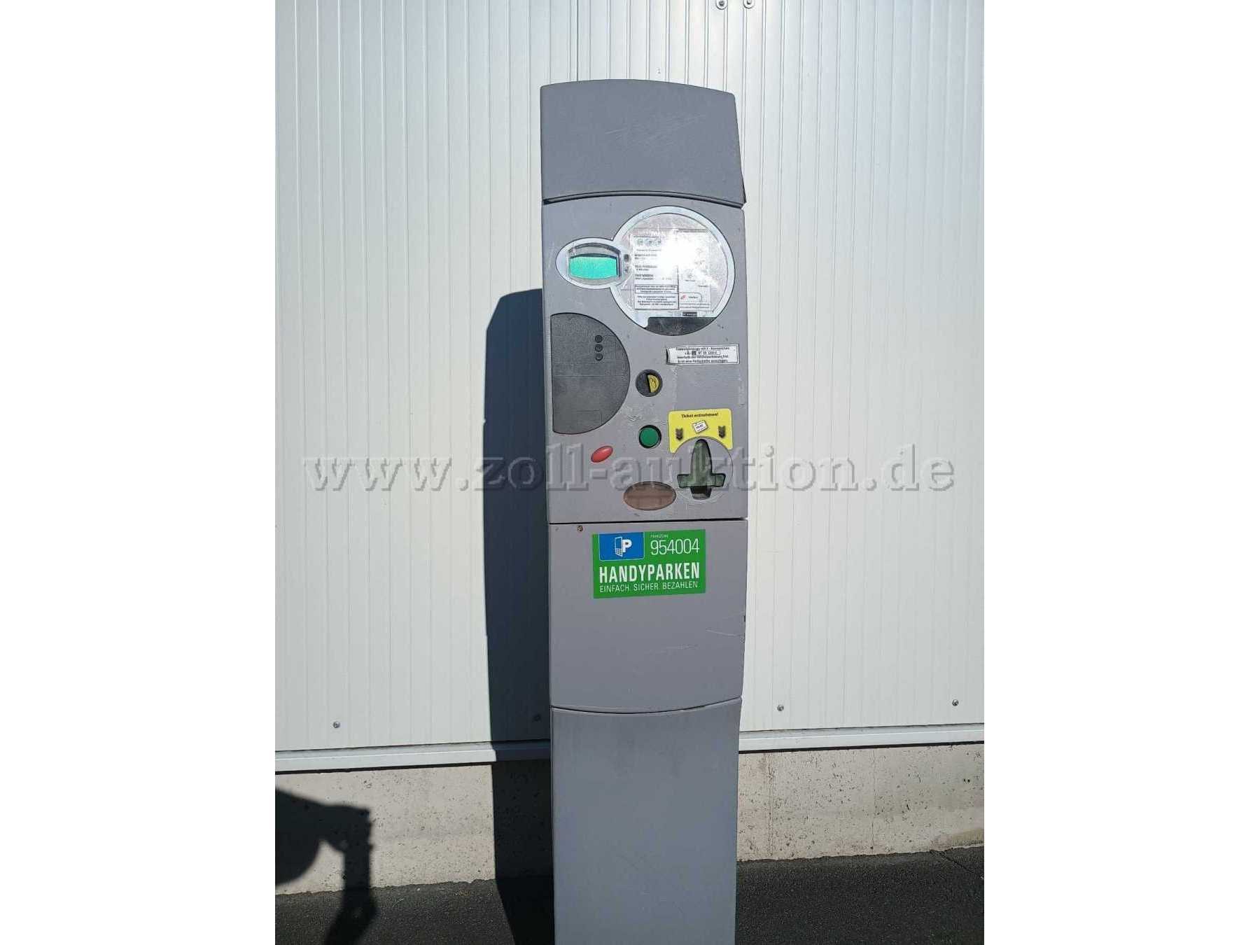 Frontansicht Parkautomat