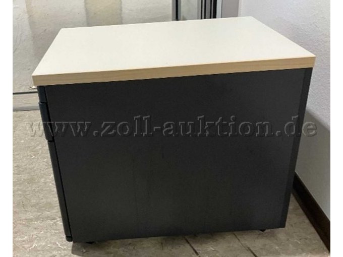 Druckercontainer schwarz, abschließbar