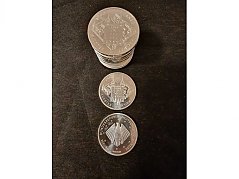Münzen mit Vorder- und Rückseite