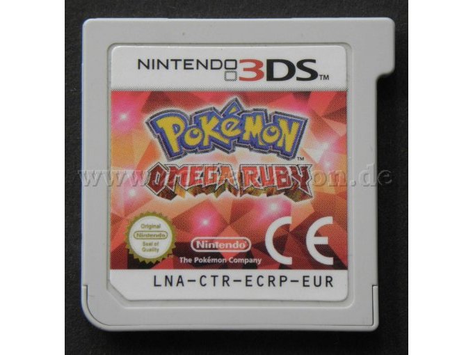 Nintendo 3DS-Spielmodul für Pokémon Omega Rubin
