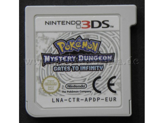 Nintendo 3DS Spielmodul Pokemon Mystery Dungeon Portal in die Unendlichkeit ohne Hülle