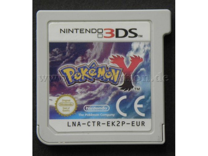 Nintendo 3DS Spielmodul Pokemon Y ohne Hülle