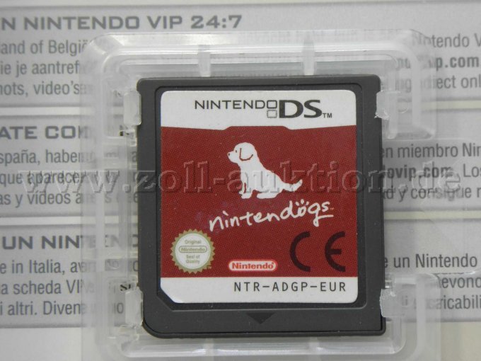 Nintendo DS nintendögs Dachshund und Friends in geöffneter Verkaufsverpackung