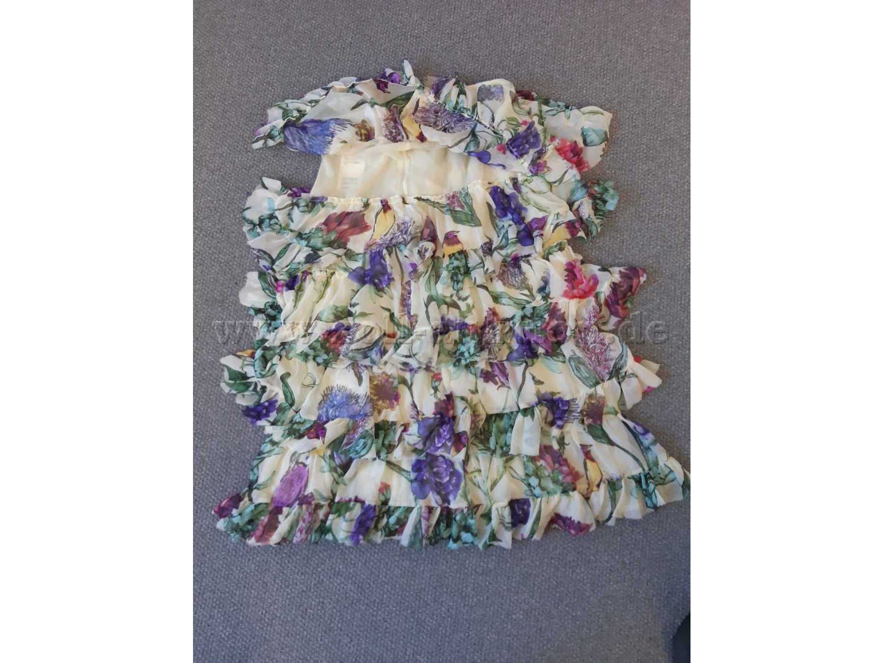 H&M Rock Größe 38 , bunt geblümt,  Material 100% Polyester
