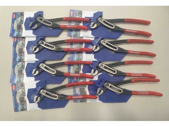 8 x Knipex Wasserpumpenzange 88 01 180