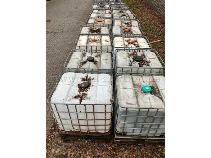 IBC 1000 Liter Container Gesamtansicht