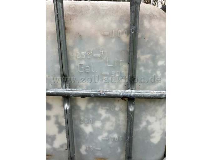 IBC 1000 Liter Container Ansicht Verschmutzung