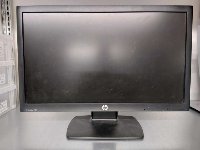 HP TFT Monitor P221 
Ansicht Bildschirm
Bild beispielhaft