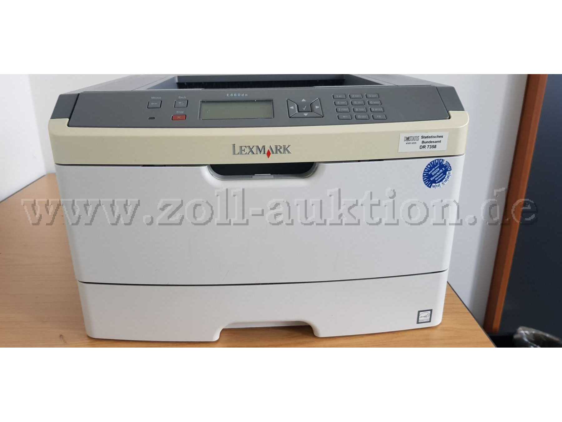 Laserdrucker Lexmark "E460dn" - Frontansicht