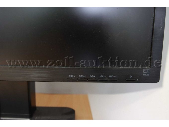 Nahaufnahme Bedienelemente Monitorfront