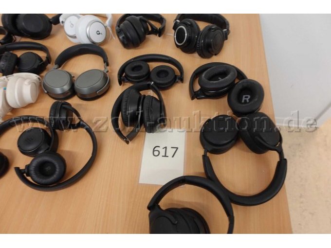 18 teilig, Bluetooth und kabelgebundene Over-Ear Kopfhörer, div. Hersteller – foto 3 – kavel bij Zoll-Auktion, Hamburg