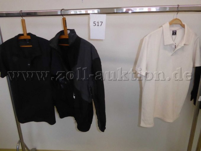 Poloshirts und Jacke