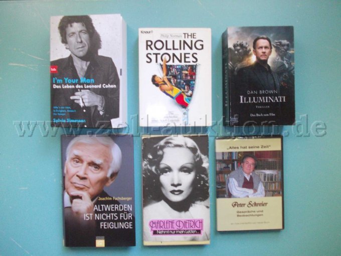 5 Bücher + 1 DVD