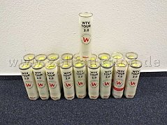 Gesamtansicht der Auktion 19 Dosen Tennisbälle (je 4 Bälle), bespielt