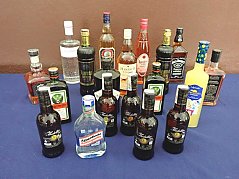 verschiedene Spirituosen