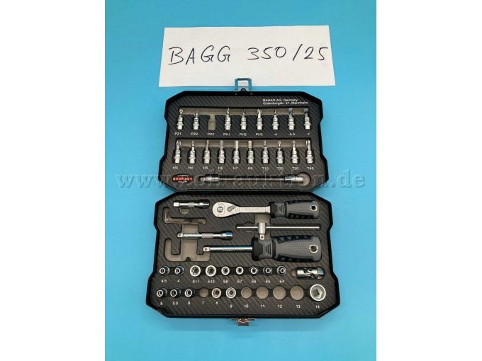 Übersichtsaufnahme Wisent Steckschlüsselset