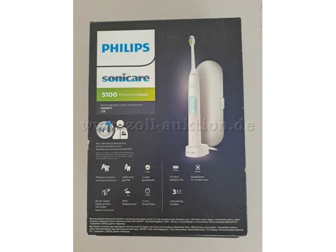 Detailansicht Philips sonicare 5100 Rückseite