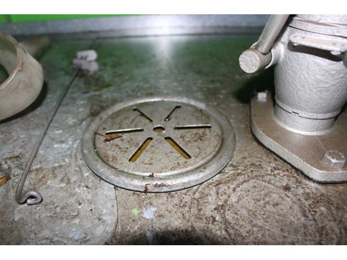 Innenansicht Zapfbereich