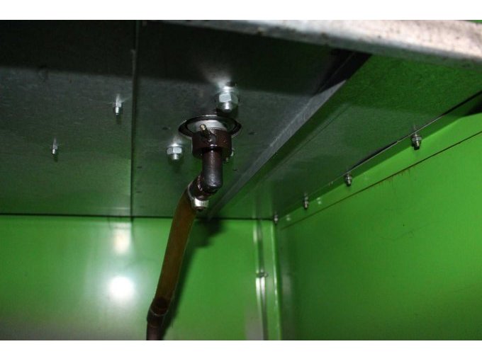 Unterseite Zapfhahn, Schlauchanschluss