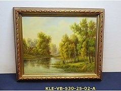 Landschaftsmalerei von P. Bauer