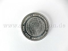 1 -10-Euro-Gedenkmünze, FIFA Fußball-WM Deutschland 2006 – 4. Ausgabe, Silber