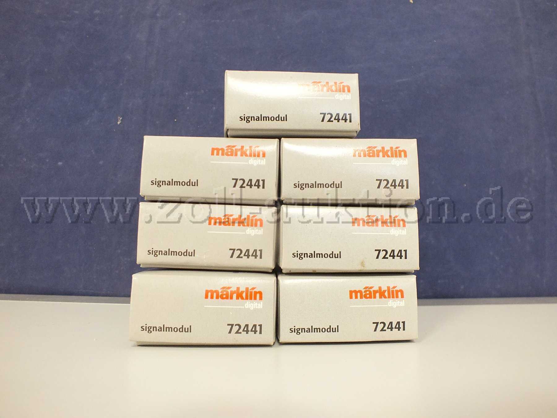 Gesamtansicht Märklin Digital 72441 Signalmodul/Bremsmodul in OVP