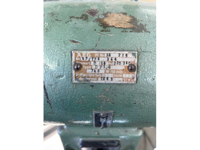 AEG DP1.9 Poliermotor - Ansicht Typschild