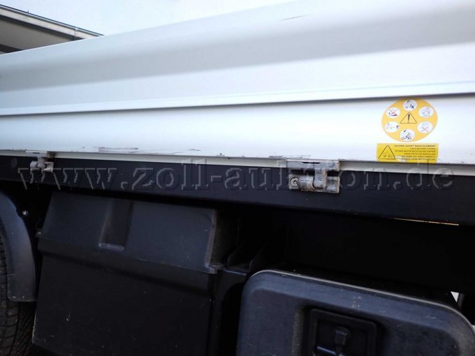 Bordwand rechts Beschädigungen