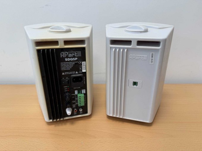 APart SDQ5P Aktiv Lautsprechersystem Weiß
Ansicht von hinten