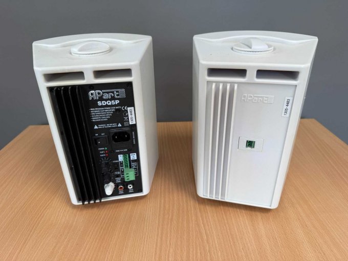 APart SDQ5P Aktiv Lautsprechersystem Weiß
Ansicht von hinten