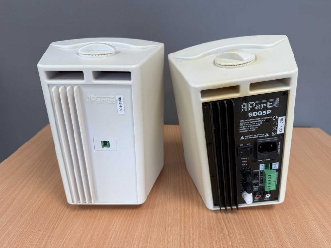 APart SDQ5P Aktiv Lautsprechersystem Weiß
Ansicht von hinten