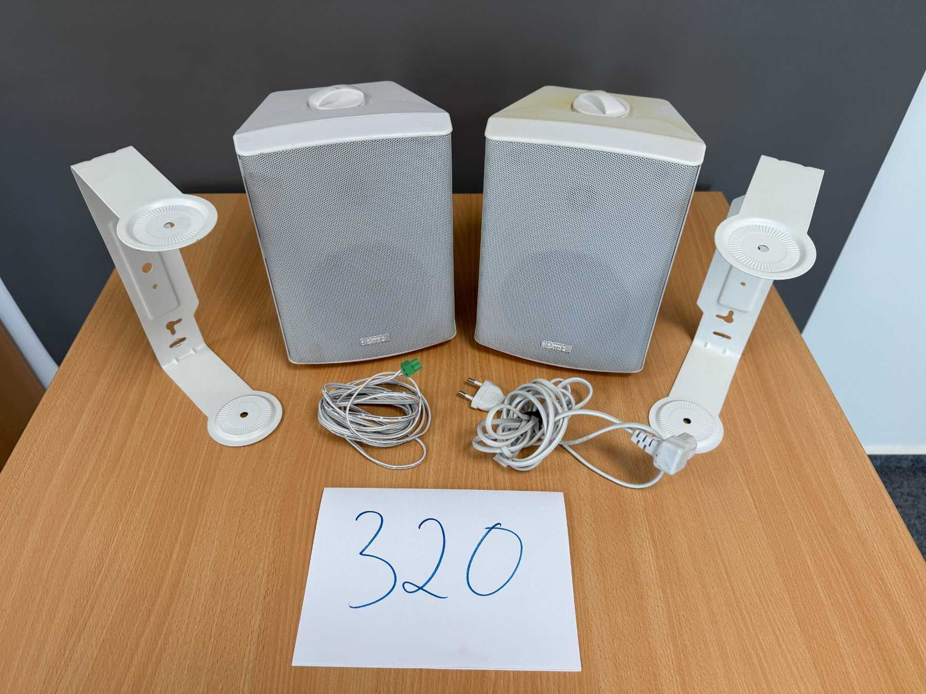 APart SDQ5P Aktiv Lautsprechersystem Weiß 
Gesamtansicht von vorne