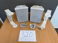 APart SDQ5P Aktiv Lautsprechersystem Weiß 
Gesamtansicht von vorne