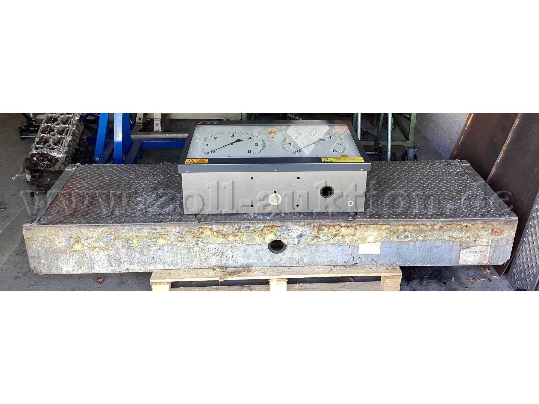 ATT ARGUS P 210 Bremsprüfstand - Ansicht Front