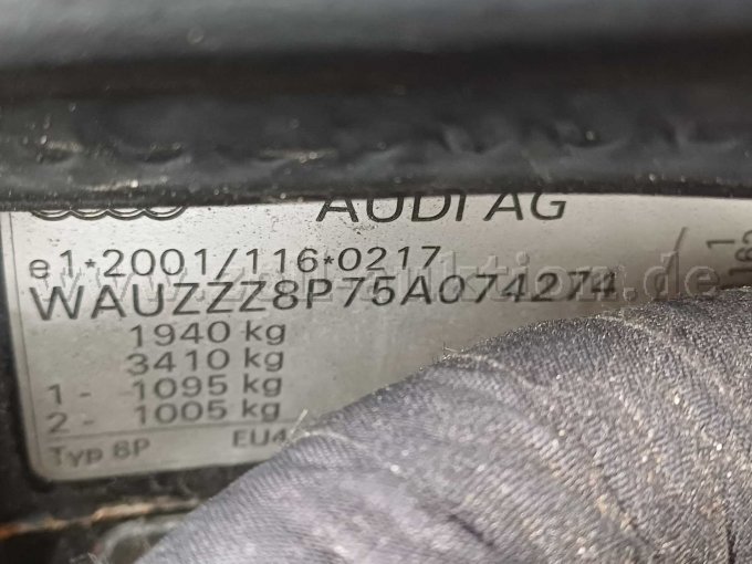 Audi A3 - Fahrgestellnummer