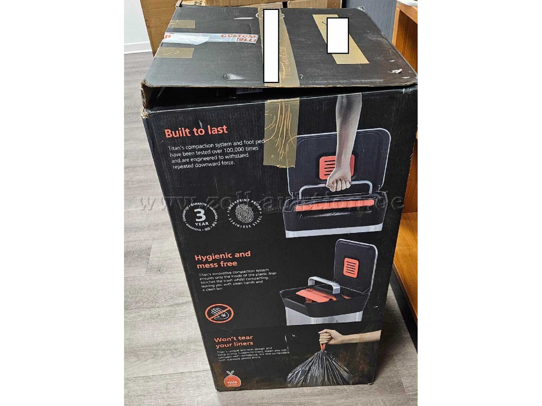 Seitenansicht Verpackung