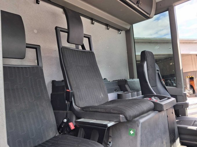 Abfallsammelfahrzeug Beifahrersitze