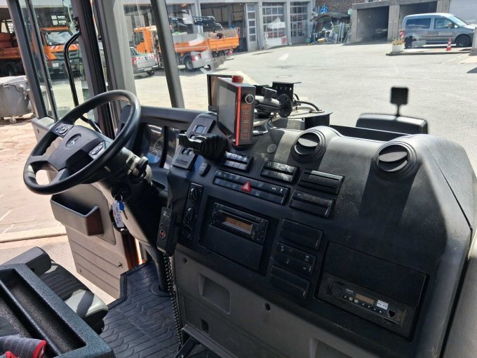 Abfallsammelfahrzeug Armaturenbrett
