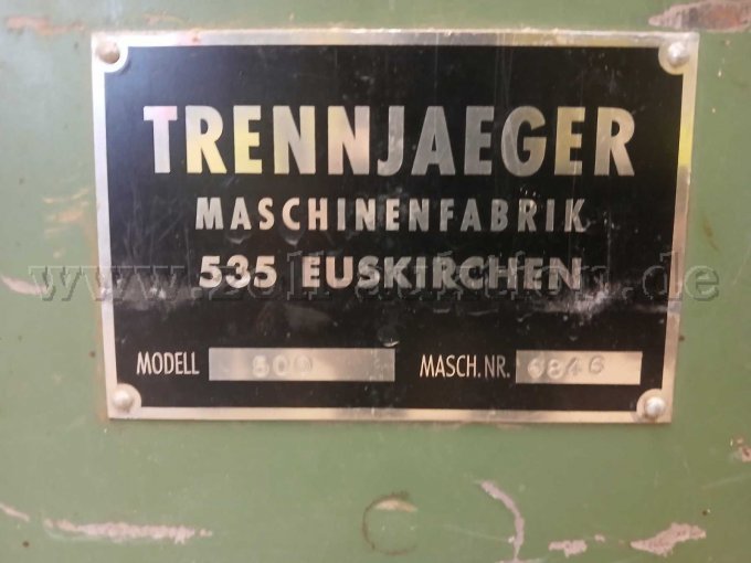 Typenschild Abrichthobel