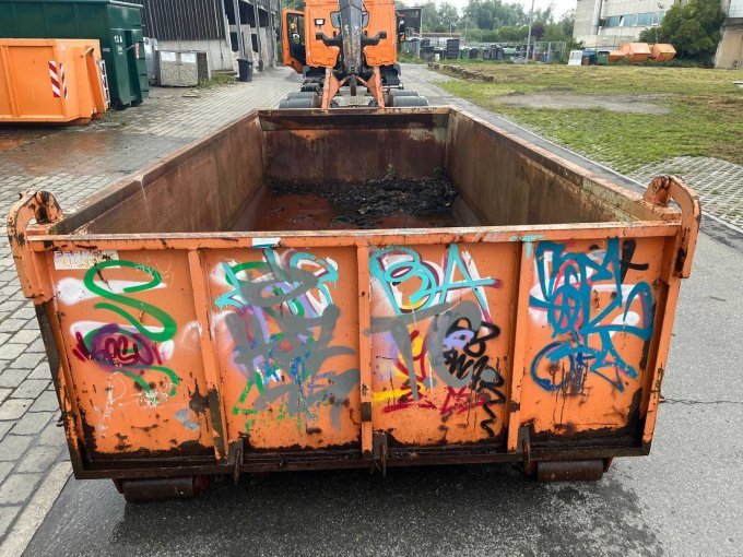 Abrollcontainer 13 m³ - Heckansicht