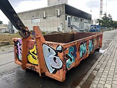Abrollcontainer 13 m³ - Frontansicht
