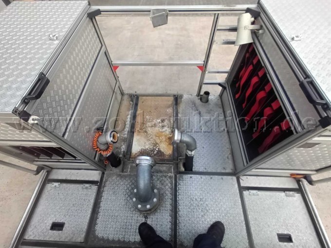 Aufbaustelle für Tragkraftspritze