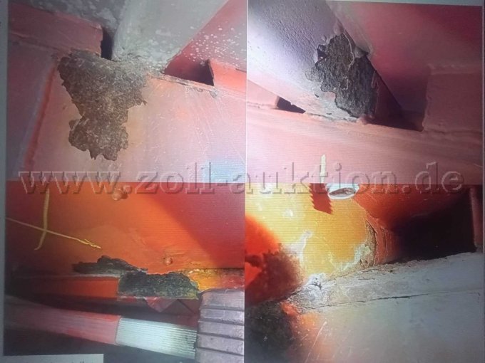 Rostschäden Containerunterseite