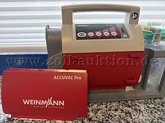 Frontansicht der Absaugpumpe