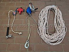 Abseilrettungsgerät AG 10 Hub K (Satz)