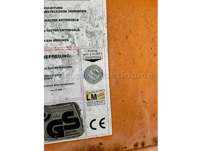 1 Absetzmulde Selbstpressmulde 8cbm Hersteller: Ludden & Mennekes – foto 18 – kavel bij Zoll-Auktion, Ludwigsburg