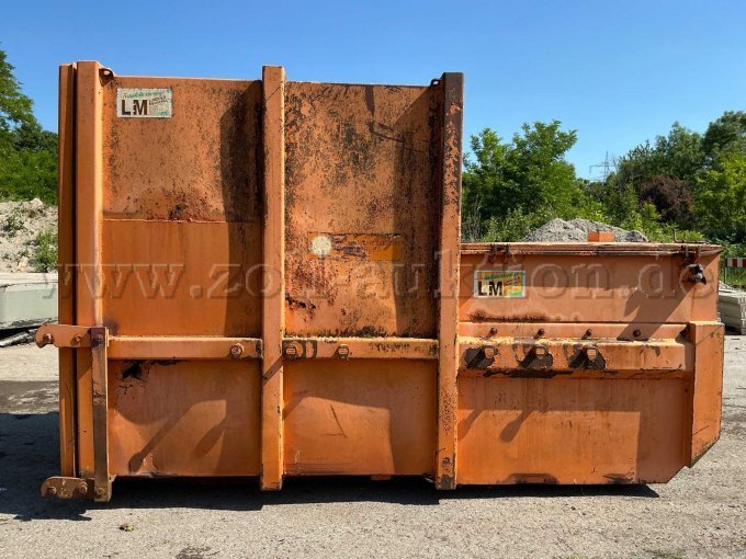 1 Absetzmulde Selbstpressmulde 8cbm Hersteller: Ludden & Mennekes – foto 4 – kavel bij Zoll-Auktion, Ludwigsburg