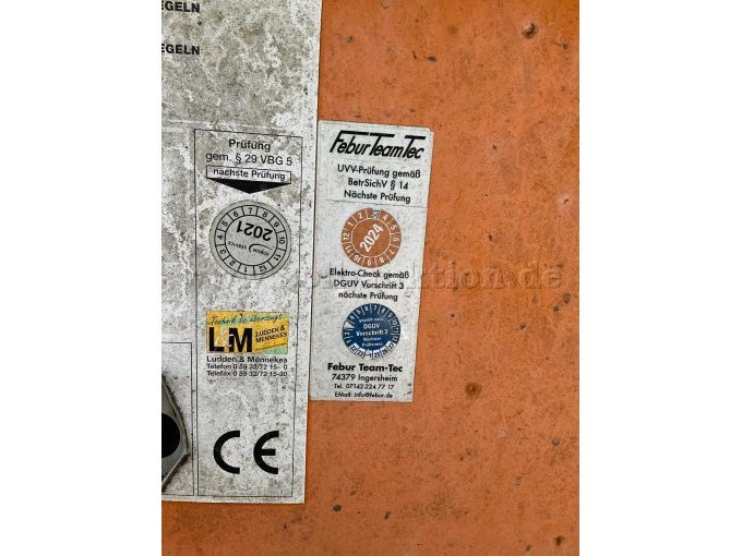 1 Absetzmulde Selbstpressmulde 8cbm Hersteller: Ludden & Mennekes – foto 14 – kavel bij Zoll-Auktion, Ludwigsburg