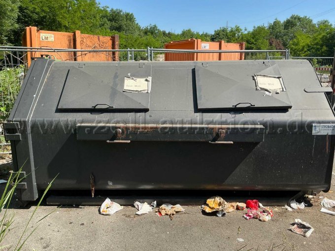 1 Absetzmulde Zweikammermulde 7cbm Hersteller: Strobach Möglingen – foto 3 – kavel bij Zoll-Auktion, Ludwigsburg